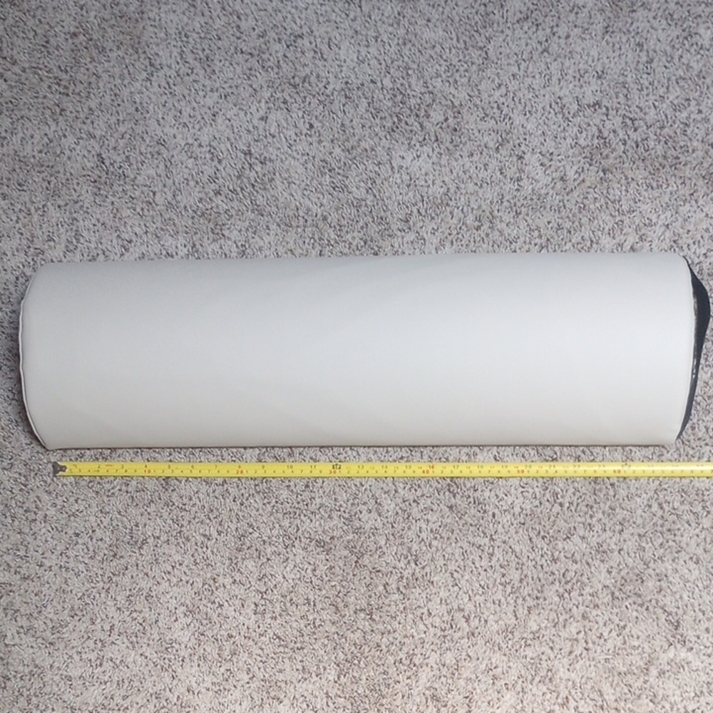 Off-white Half Moon Bolster Pillow - Picture 2 of 6